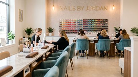 Illustration of Nails by Jordan, nail salon in Shamokin, PA